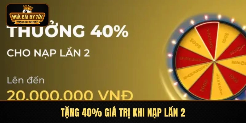 NBET tặng 40% giá trị cho hội viên mới NBET tặng 40% giá trị cho hội viên mới