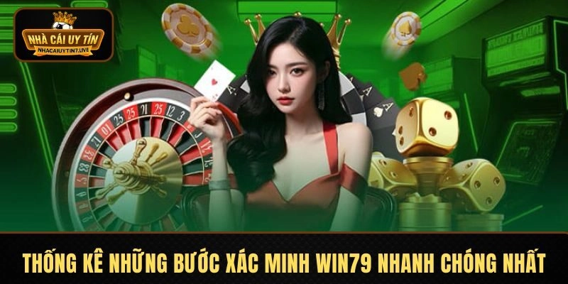 Thống kê những bước xác minh WIN79 nhanh chóng nhất Thống kê những bước xác minh WIN79 nhanh chóng nhất