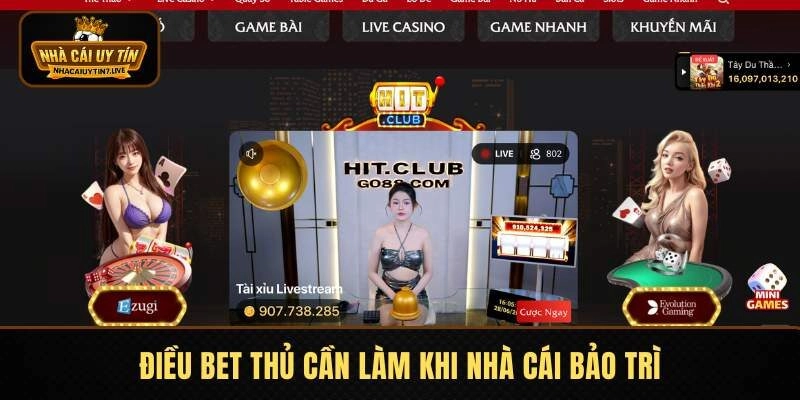Những điều cần lưu ý khi sân cược bảo trì
