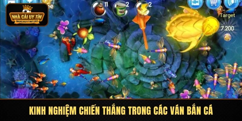 Kinh nghiệm chiến thắng trong các ván bắn cá