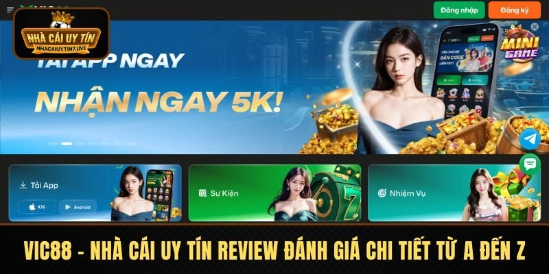 VIC88 – Nhà Cái Uy Tín Review Đánh Giá Chi Tiết Từ A Đến Z